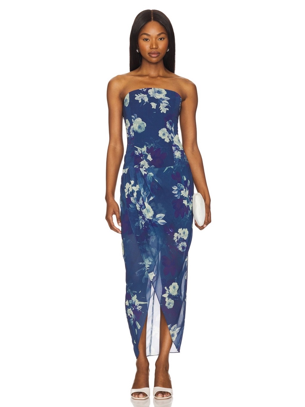 Amanda Uprichard Lotus Dress in Twilight Garden/Size Small